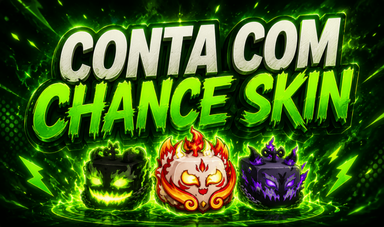 Conta com Chance de Skin + Level Aleatório
