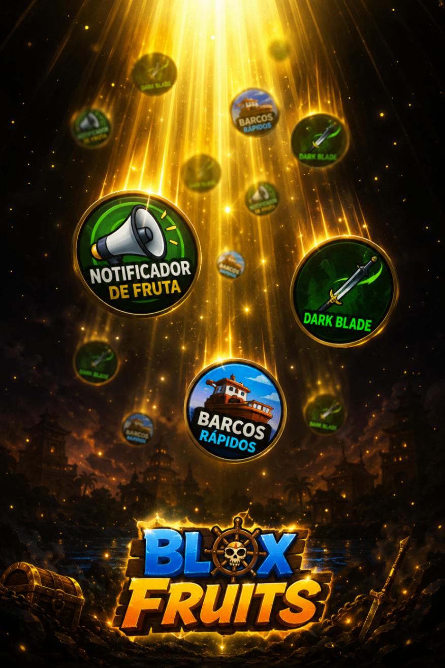 luz gamepass | DARK BLADE & NOTIFICADOR DE FRUTAS